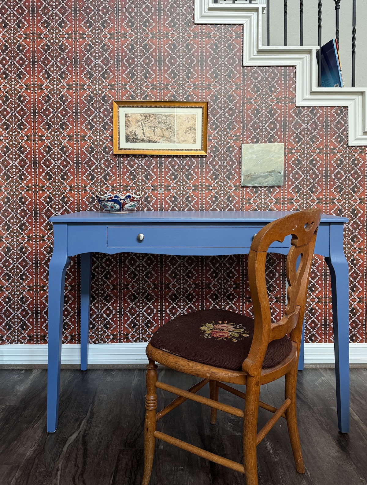 Upcyle old furniture with paint