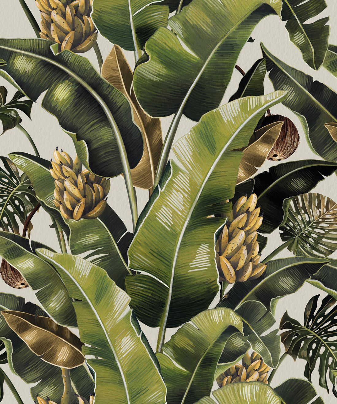 Tropical Wallpaper Design by Milton and King