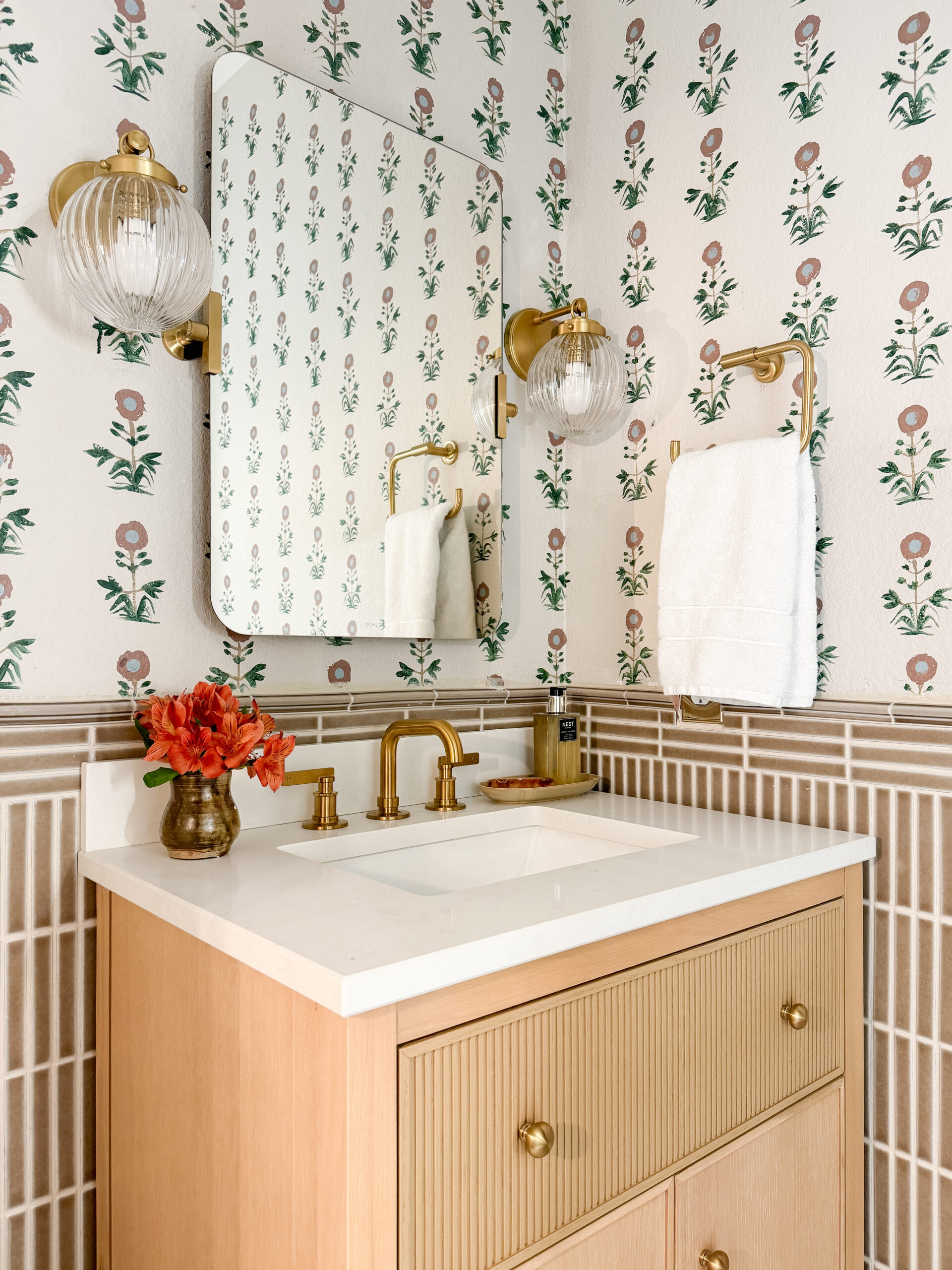 Pakistani Inspired Guest Bathroom Remodel 3